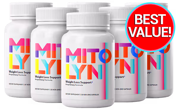 MITOLYN 6-bottle package for mitochondrial support